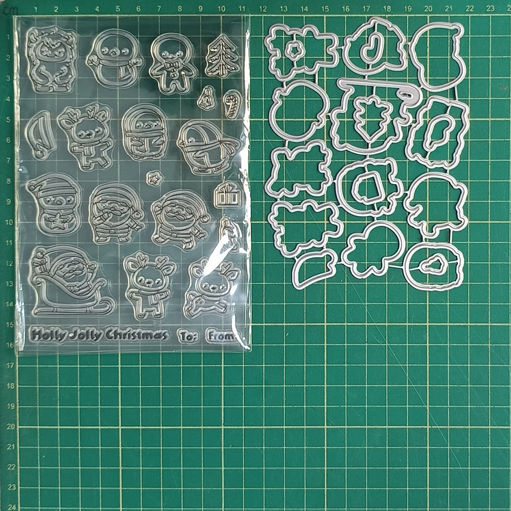 Christmas Animals Dies & Stamps Set