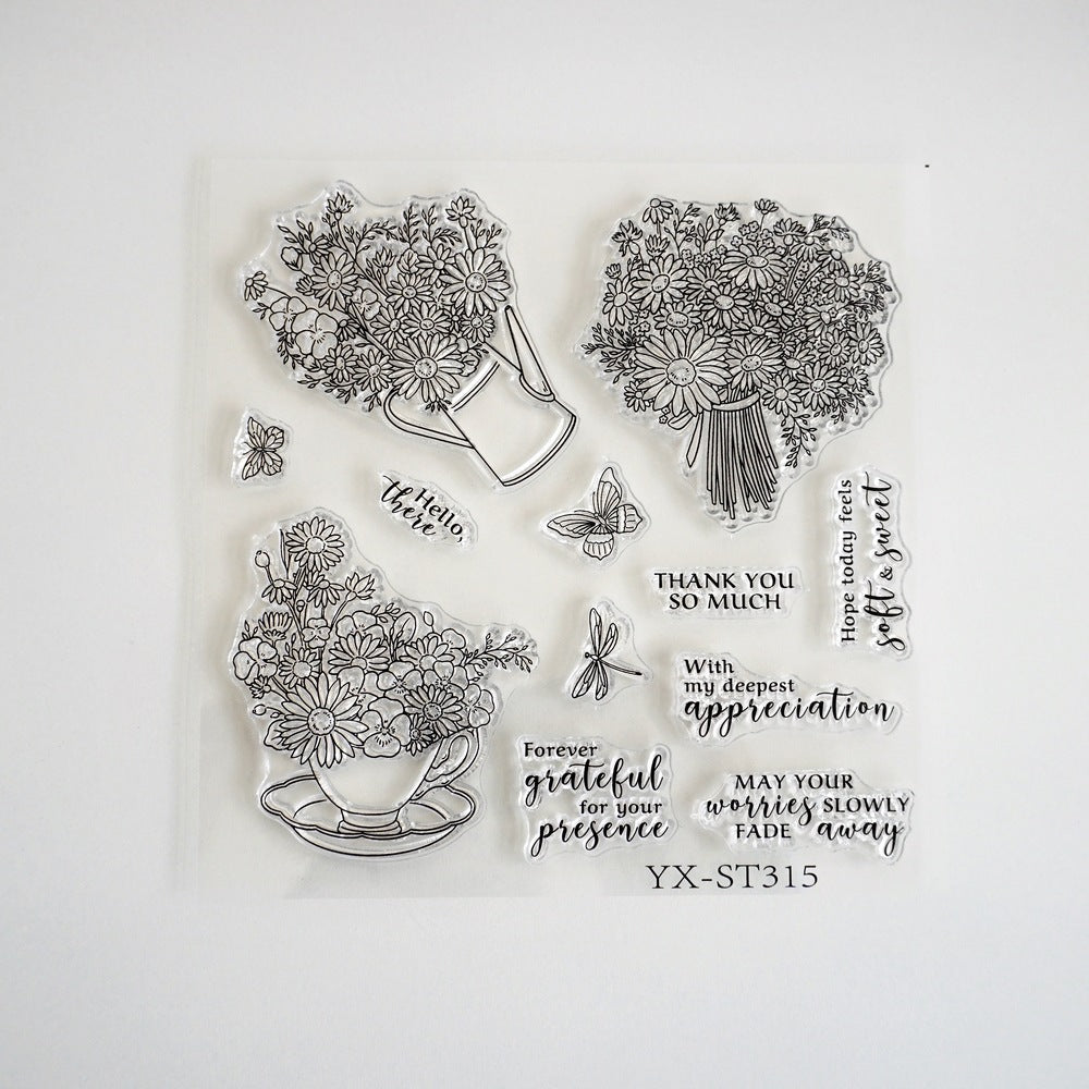 Beautiful Bouquets Clear Stamps