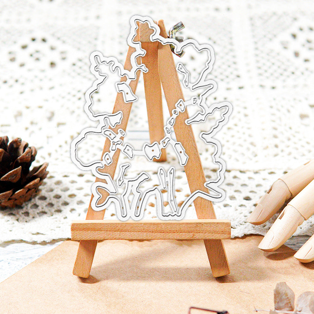 Spring Flowers Dies & Stamps Set