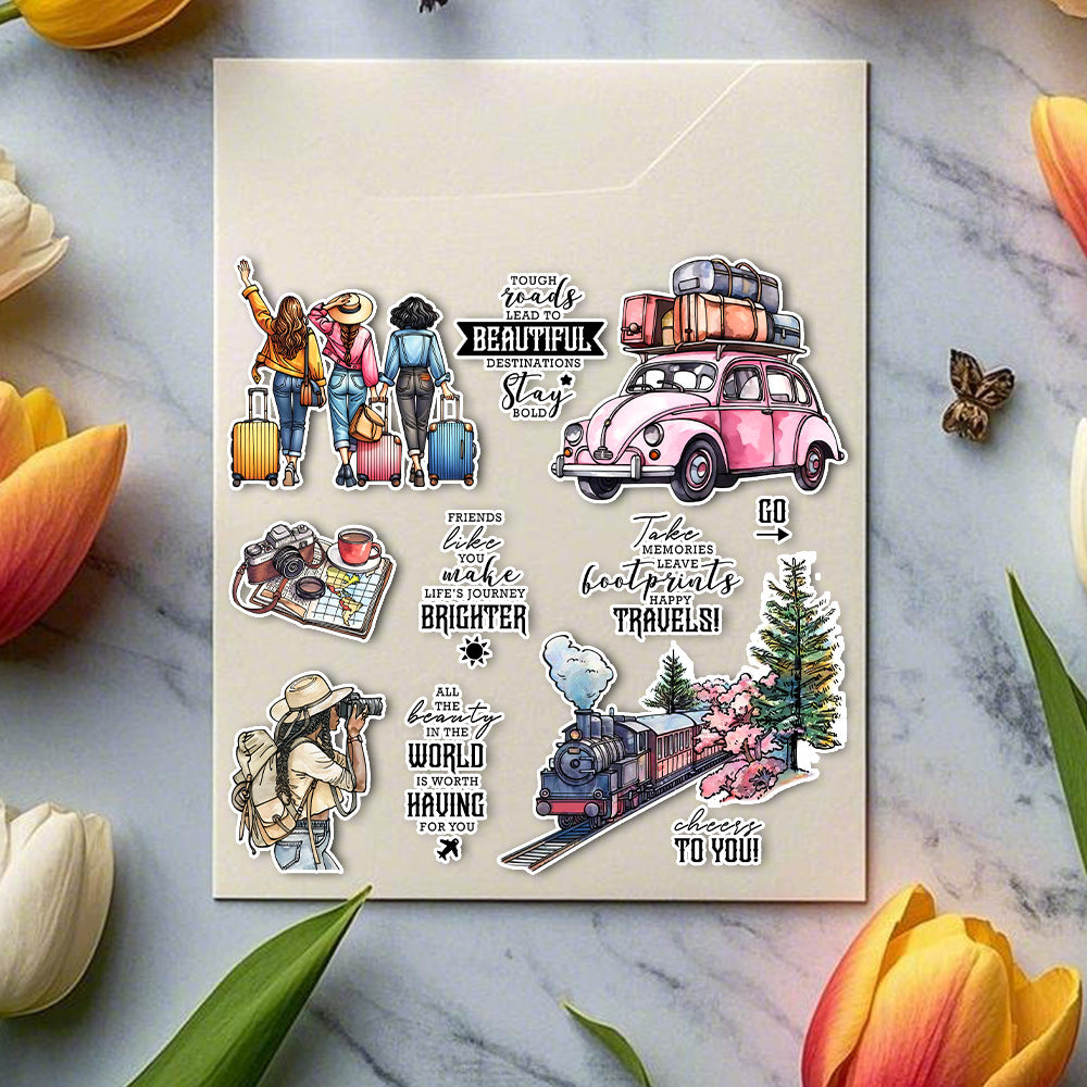 Girls' Trip Clear Stamps