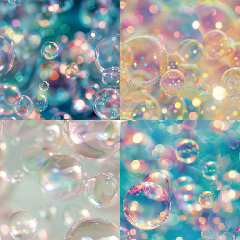 24PCS 6" Bubble Scrapbook Paper & Cardstock