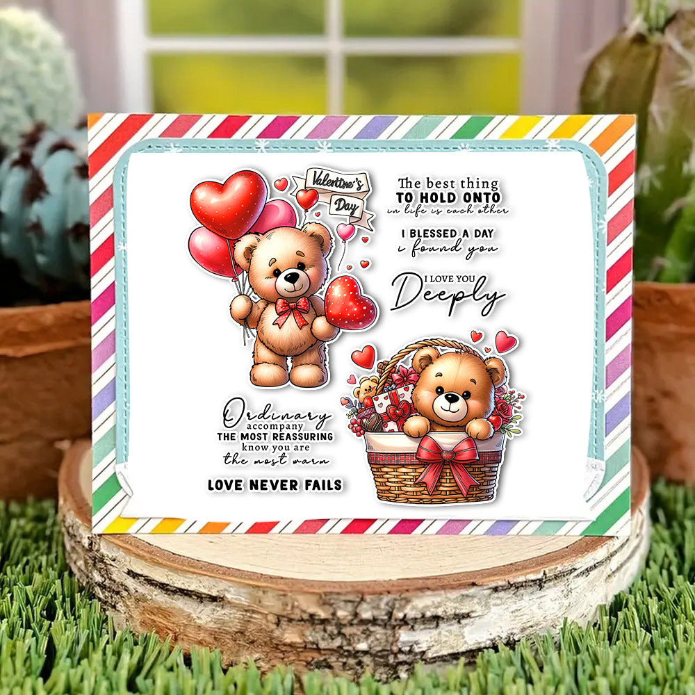 Valentine's Day Theme Dies & Stamps Set