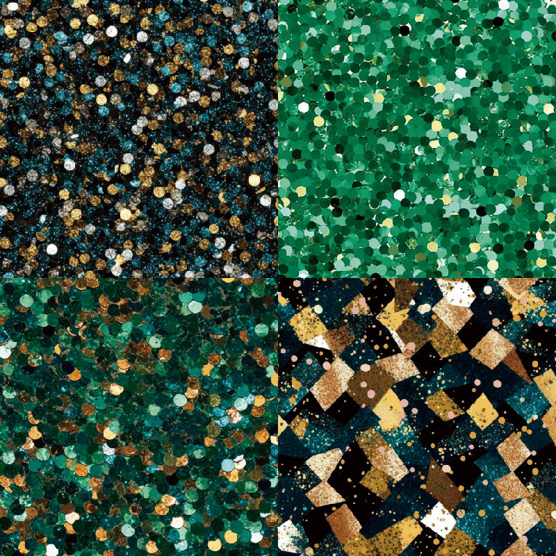 24PCS 6" Emerald Scrapbook Paper & Cardstock