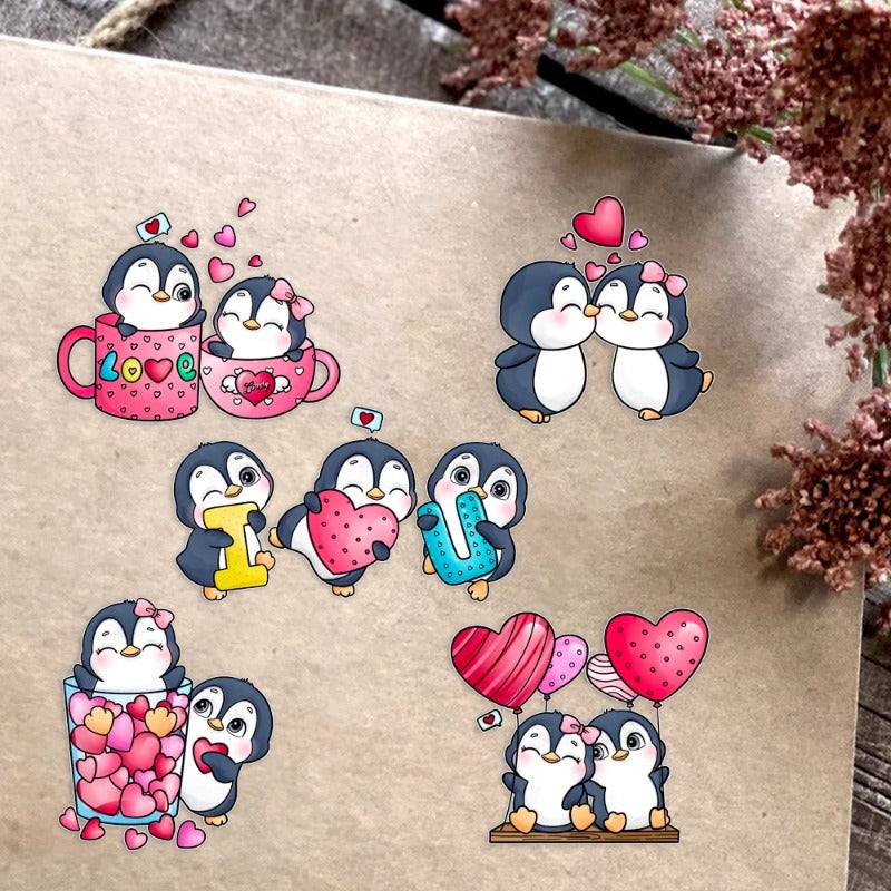 Valentine's Day Love Penguin Dies & Stamps Set