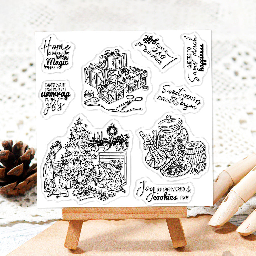 Christmas Theme Clear Stamps