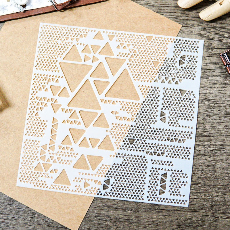 Triangle DIY Painting Hollow Stencil