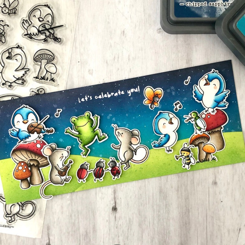 Forest Party Theme Dies & Stamps Set