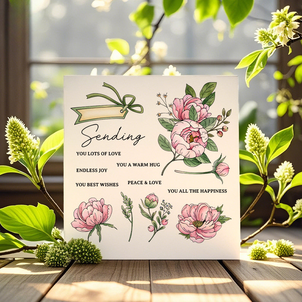 Camellia Clear Stamps