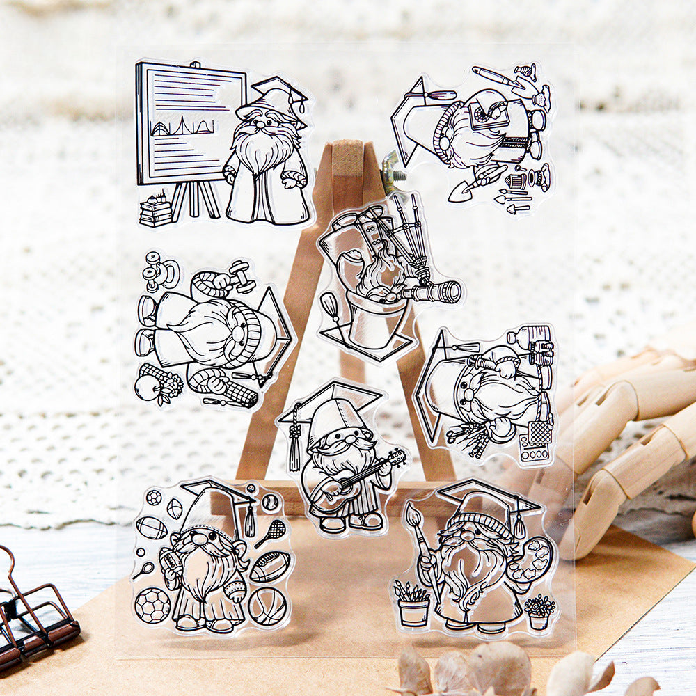 Graduation Season Dwarf Dies & Stamps Set