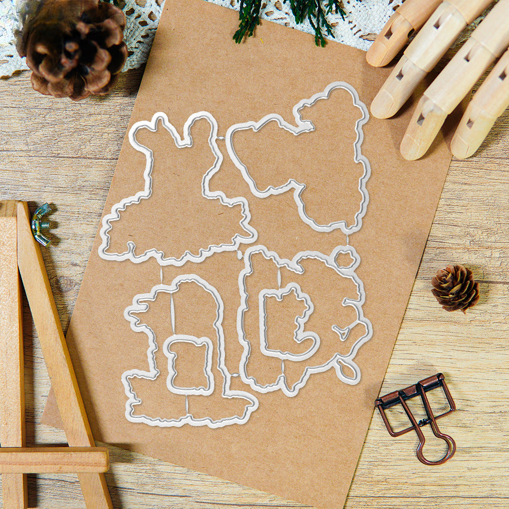Autumn Puppy Dies & Stamps Set