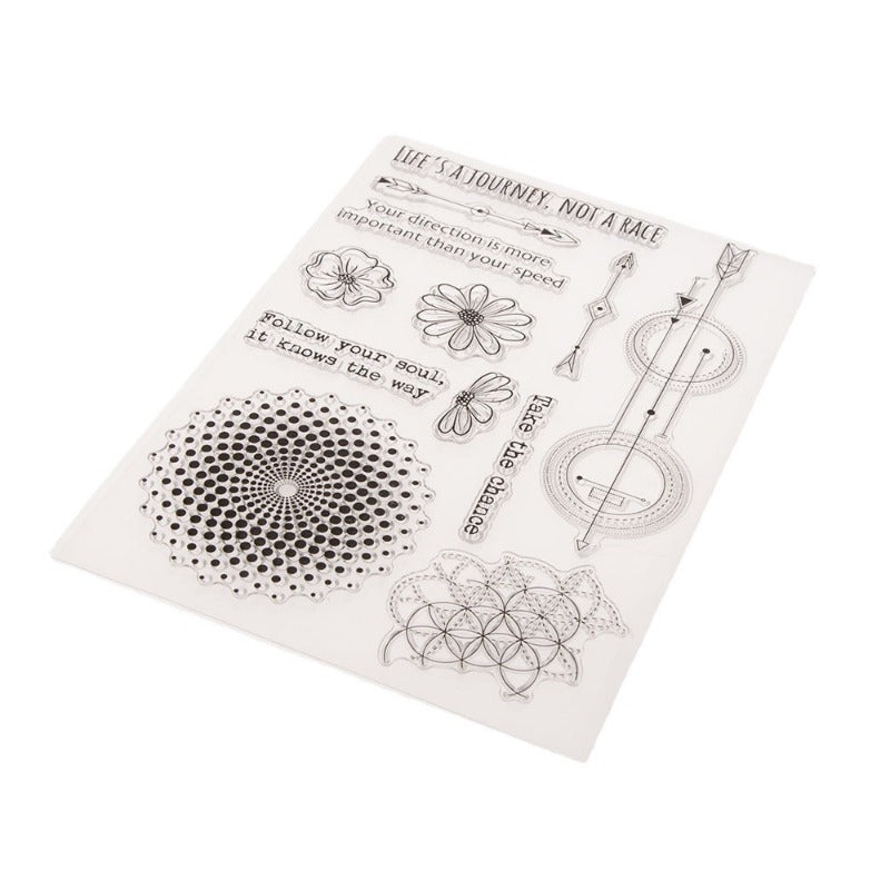 DIY Scrapbook Clear Stamps