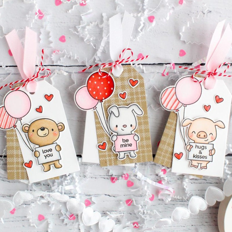 Animal Message Board Dies & Stamps Set