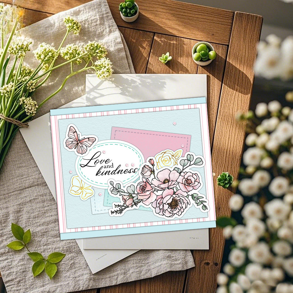 Spring Flowers Clear Stamps