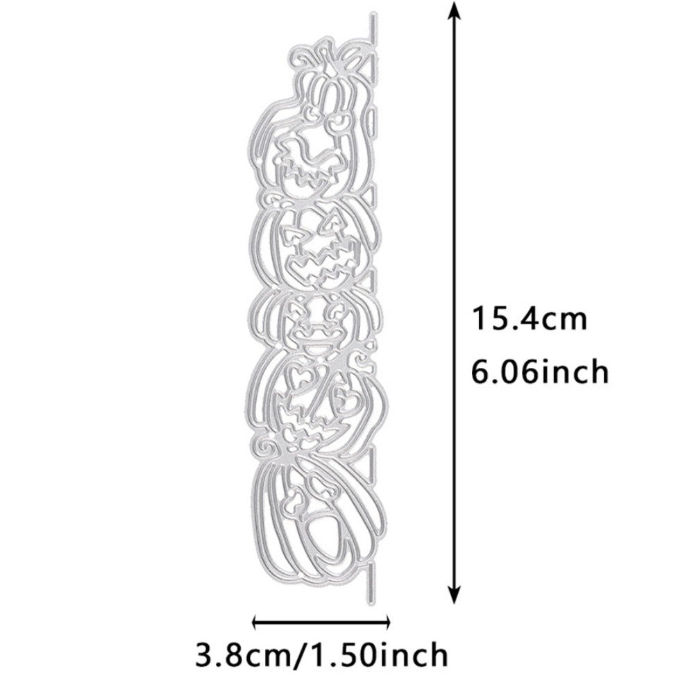 Halloween Pumpkin Lace Frame Cutting Dies