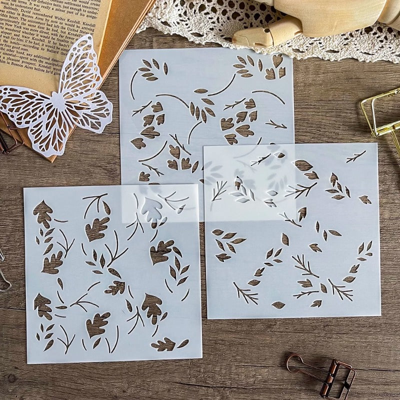 Autumn Maple Leaves DIY Painting Hollow Stencil
