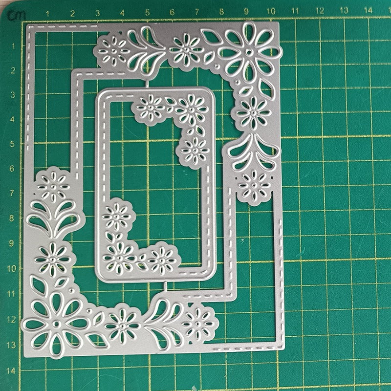 Rectangular Lace Frame Metal Cutting Dies