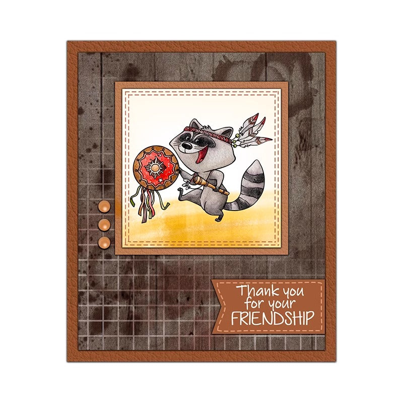 Personality Cartoon Cats Dies & Stamps Set