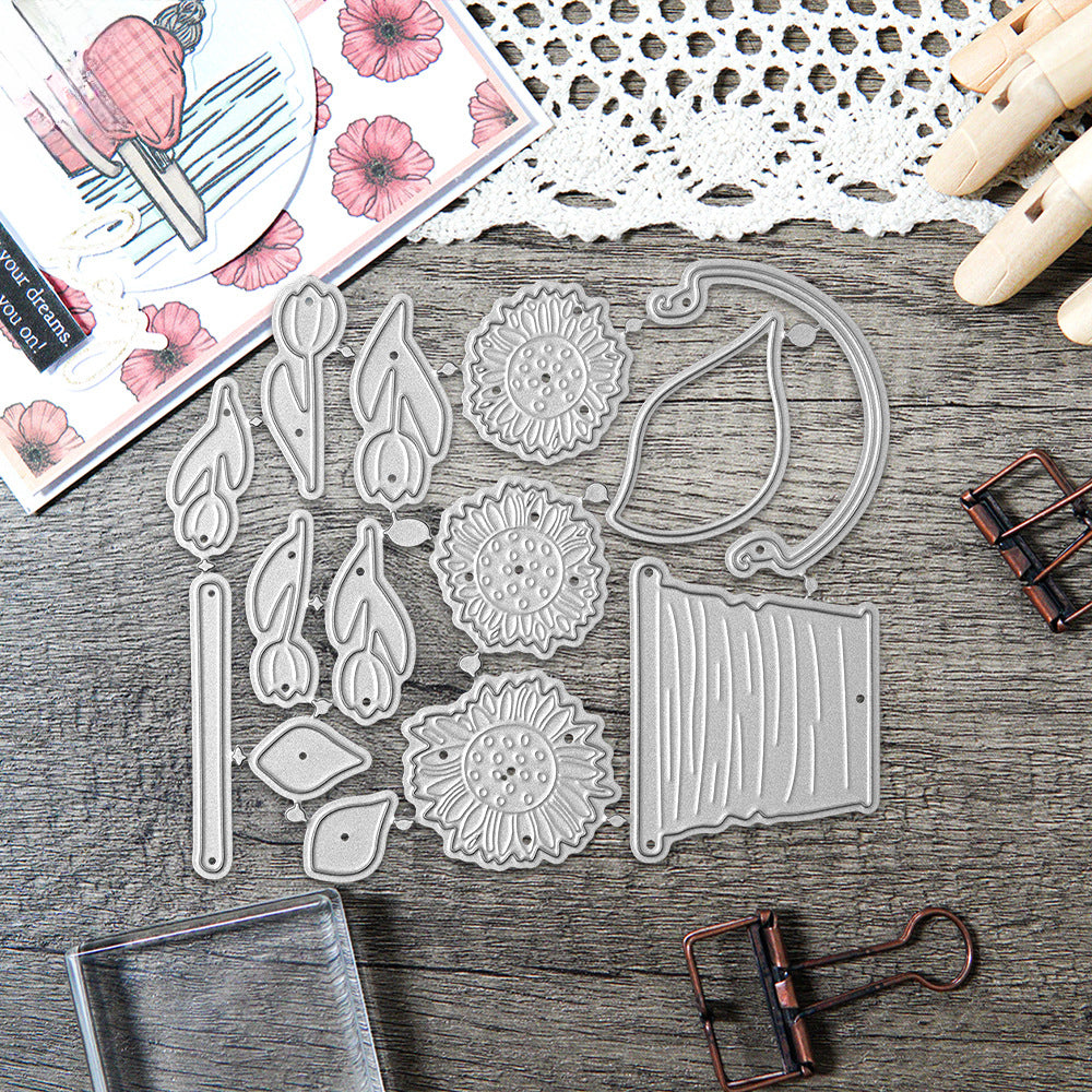 Potted Flowers Metal Cutting Dies