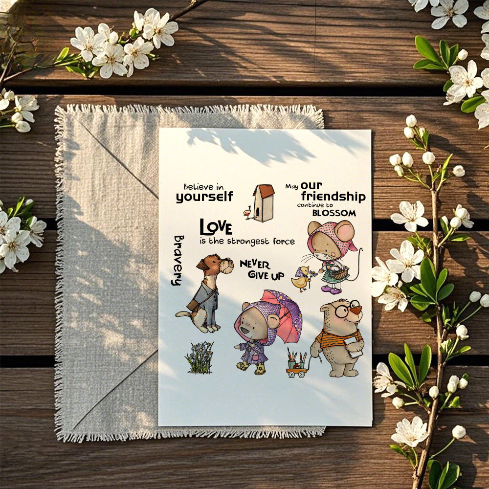 Cute Animals Clear Stamps