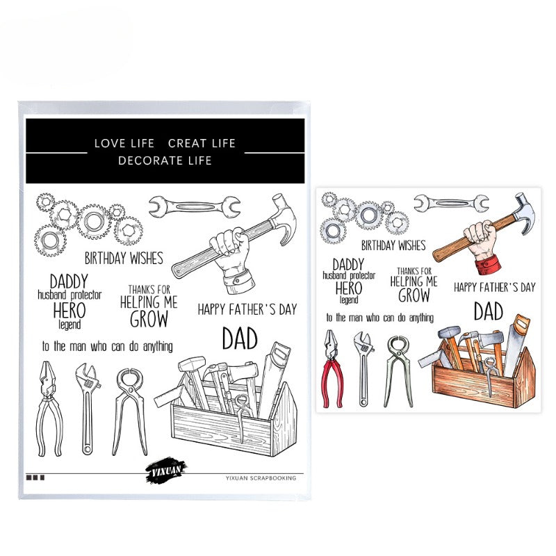 Tool Kit Dies & Stamps Set