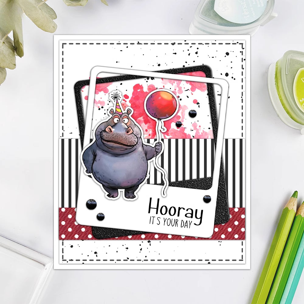 Forest Animals Birthday Party Dies & Stamps Set