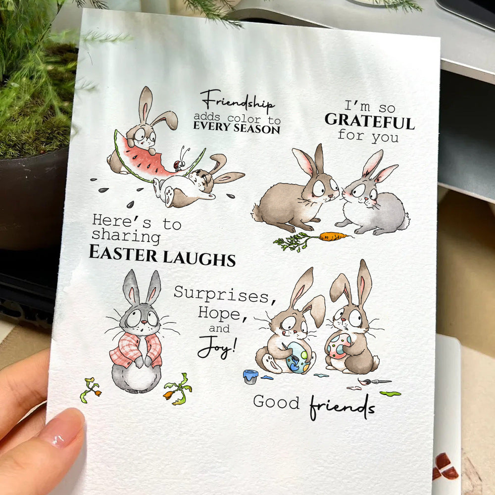 Easter Bunny Dies & Stamps Set