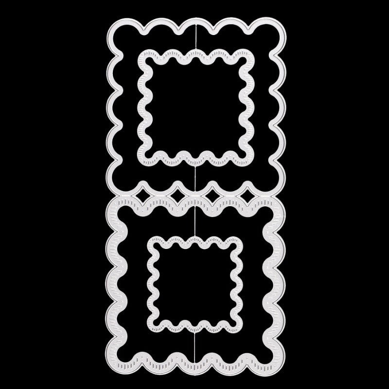 Folding Lace Frame Cutting Dies