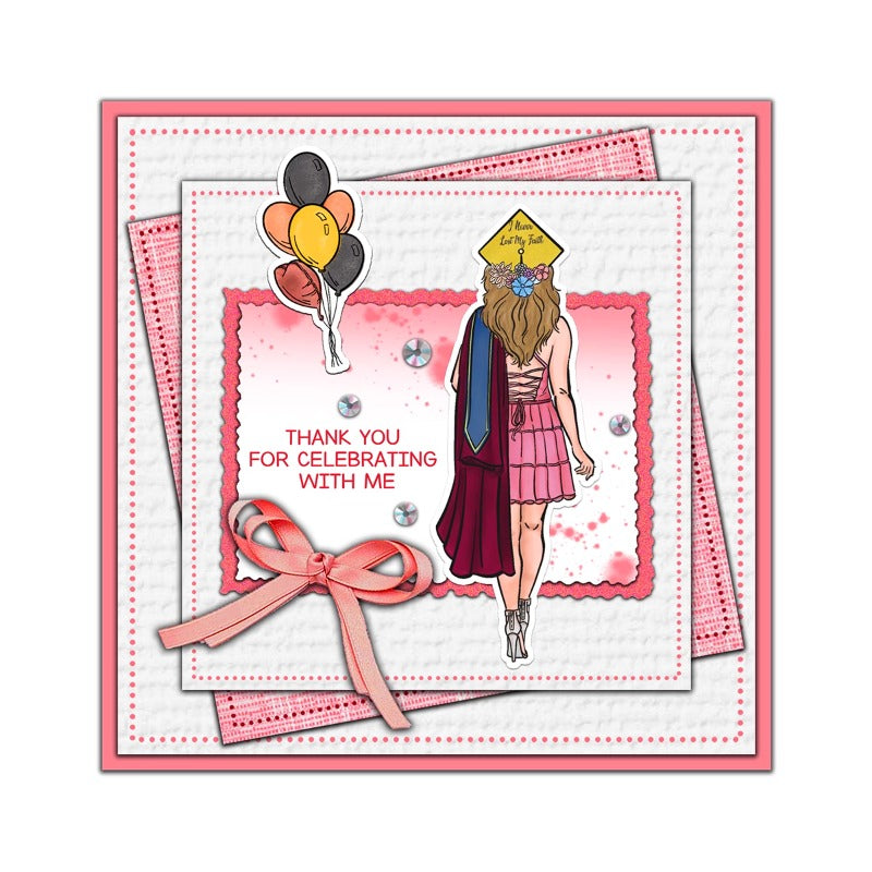 Bachelor Uniforms For Boys & Girls Dies & Stamps Set