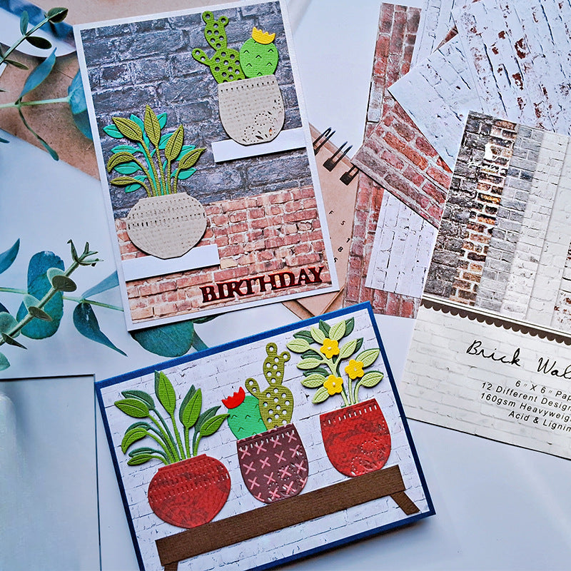 Small Potted Plants Metal Cutting Dies