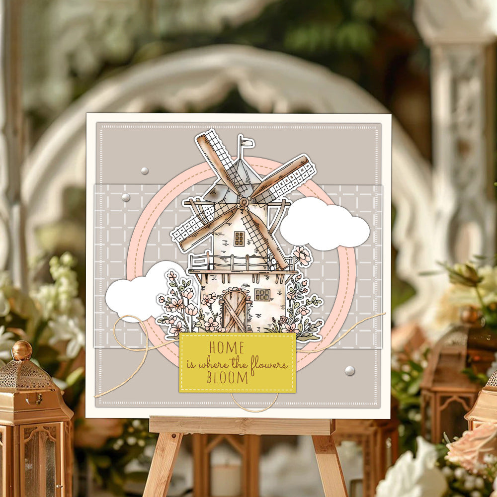 Windmill House Clear Stamps