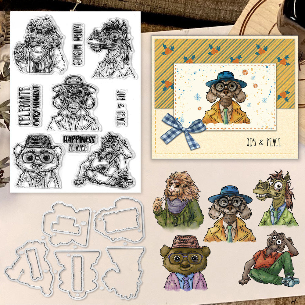 Animal Series Dies & Stamps Set