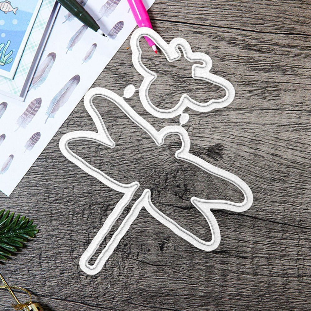 Dragonfly Bee Dies & Stamps Set