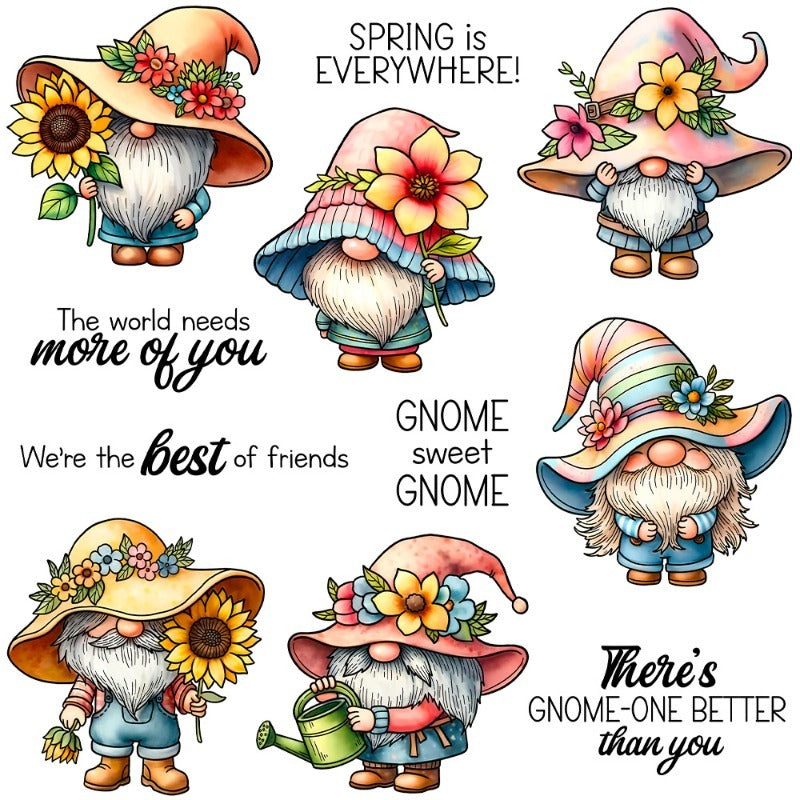 Cute Gnomes Dies & Stamps Set
