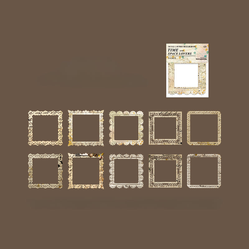 Hollow Lace Border Decorative Paper