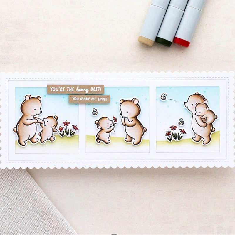 Bear Series Dies & Stamps Set