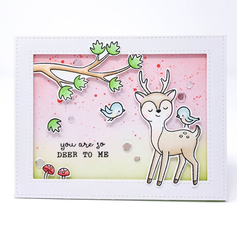 Deer Squirrel Dies & Stamps Set