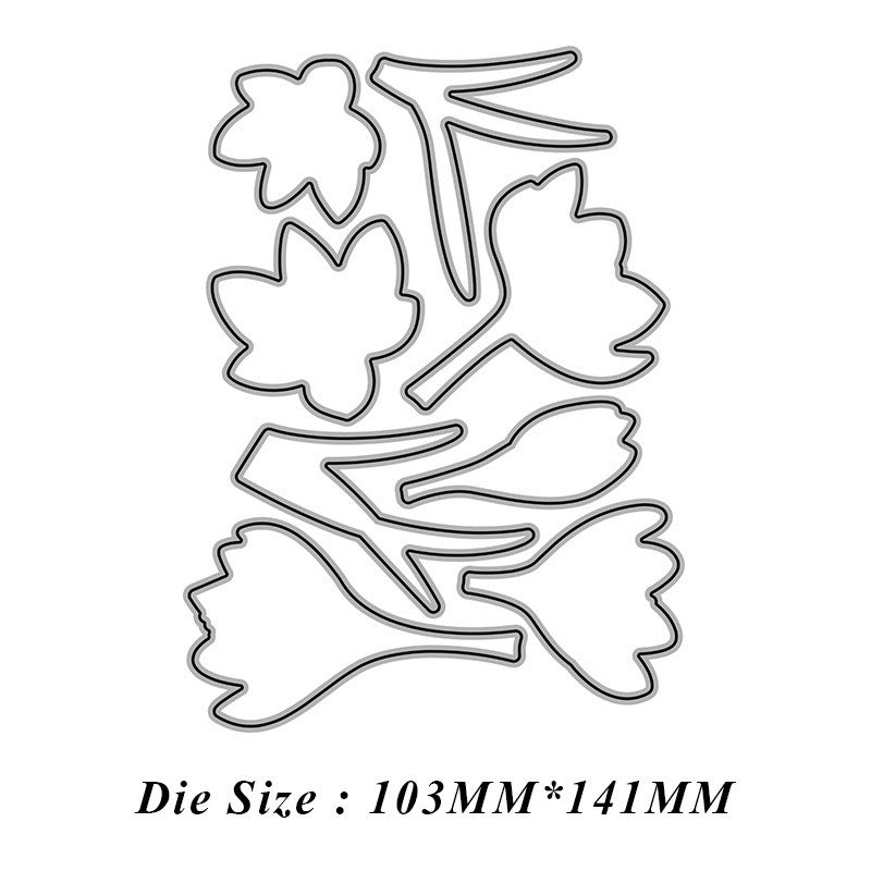 Daffodil Dies & Stamps Set