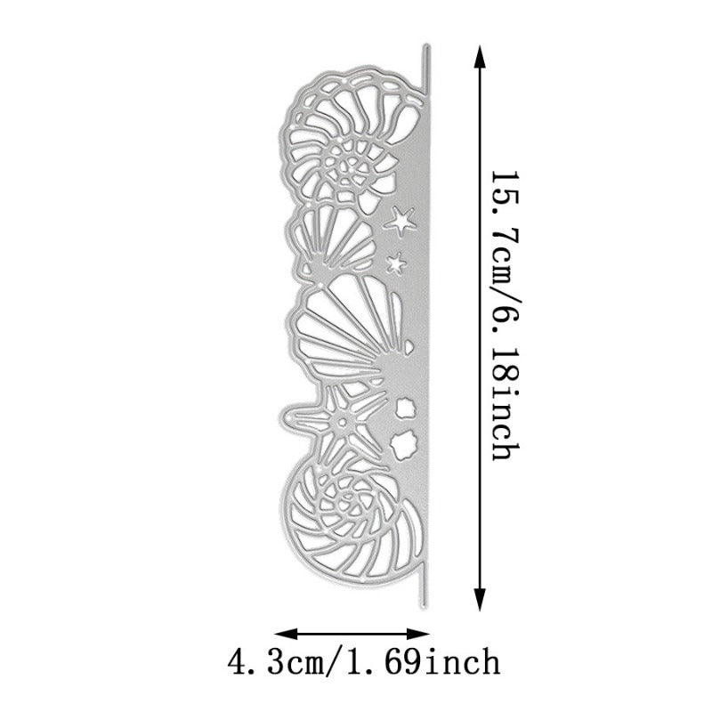 Shell Lace Border Metal Cutting Dies