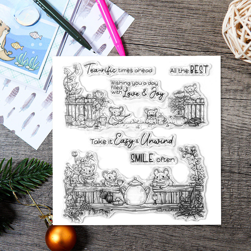 Cute Little Mouse Dies & Stamps Set