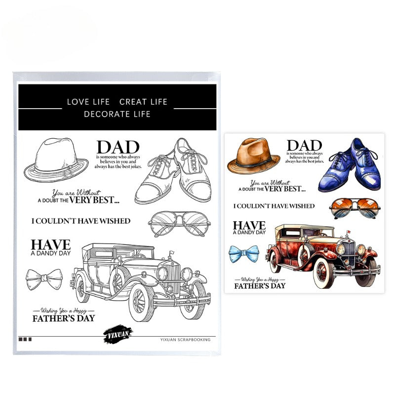 Father's Day Theme Dies & Stamps Set