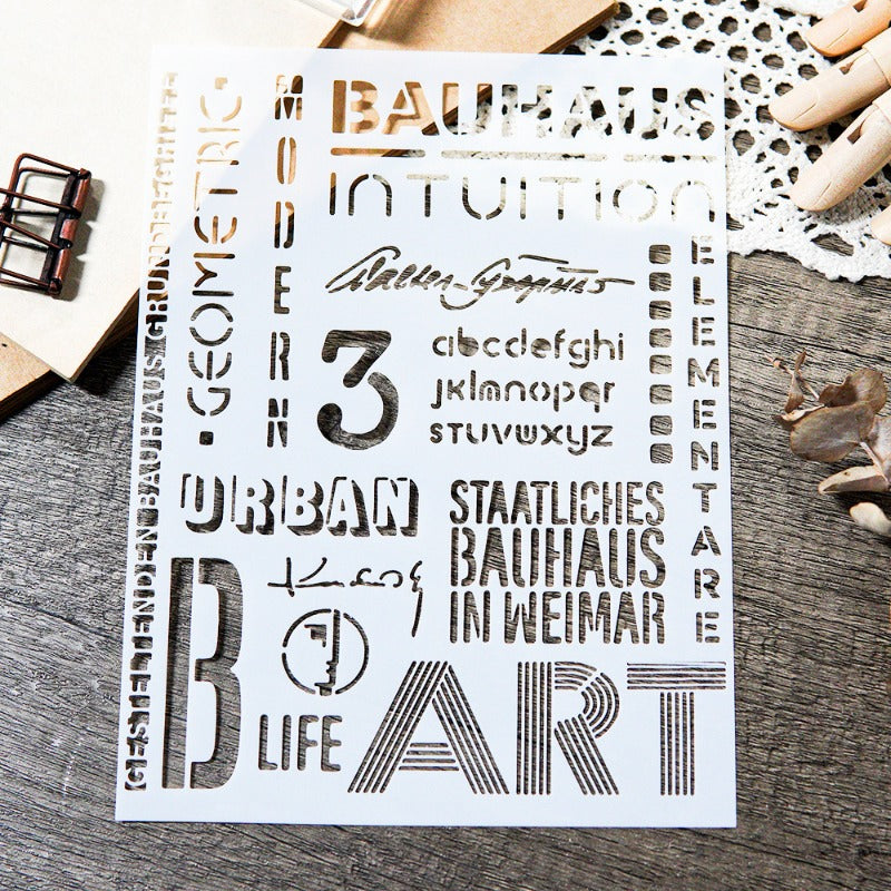 Art DIY Painting Hollow Stencil