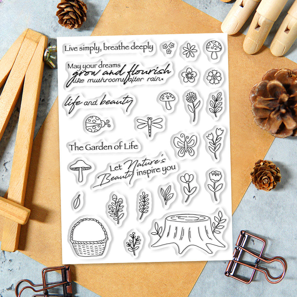 Spring Series Clear Stamps