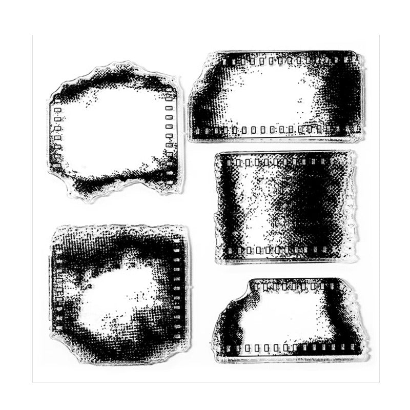 Retro Movie Cube Clear Stamps