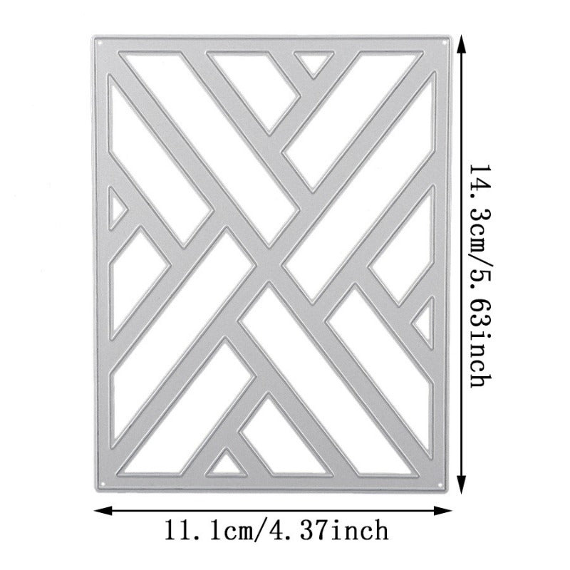 DIY Patchwork Background Board Cutting Dies