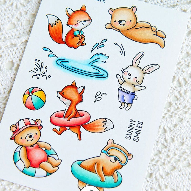Happy Vacation Theme Dies & Stamps Set
