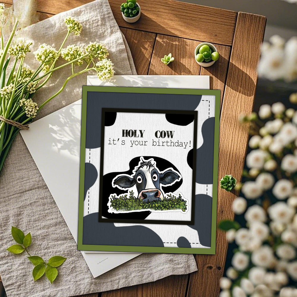 Funny Cow Clear Stamps