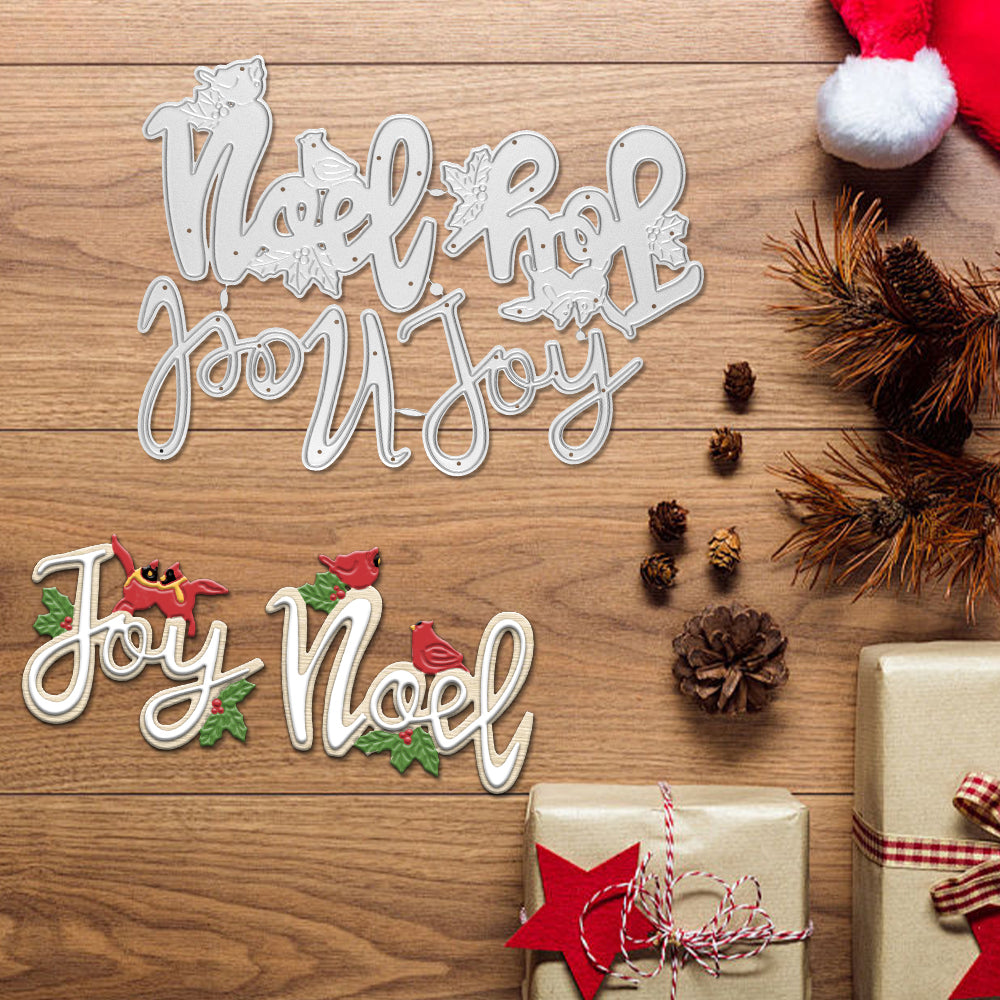 Christmas Birds And Joy Cutting Dies