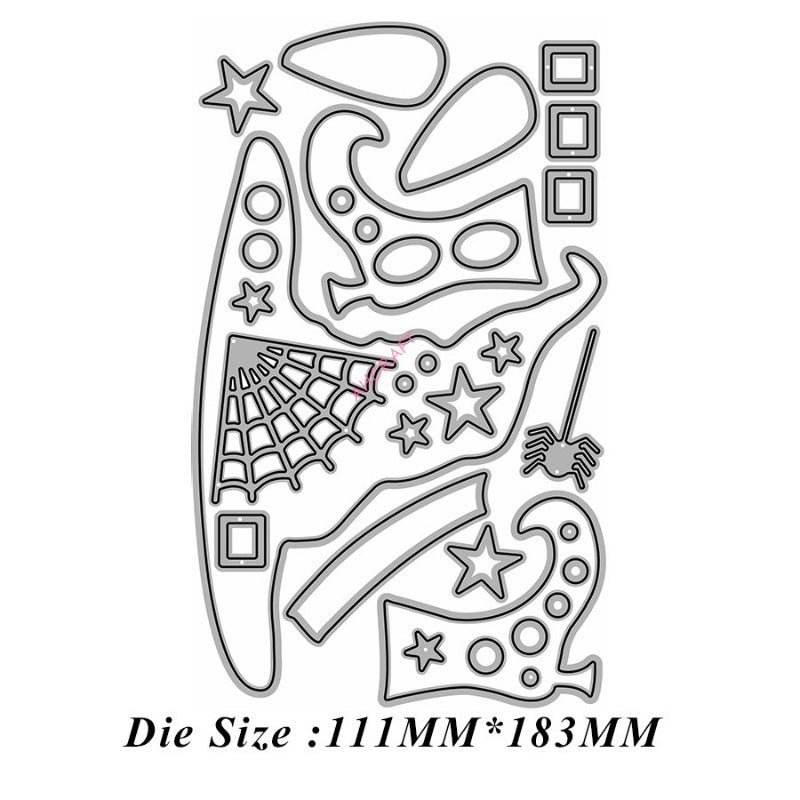 Halloween Clown Suit Metal Cutting Dies