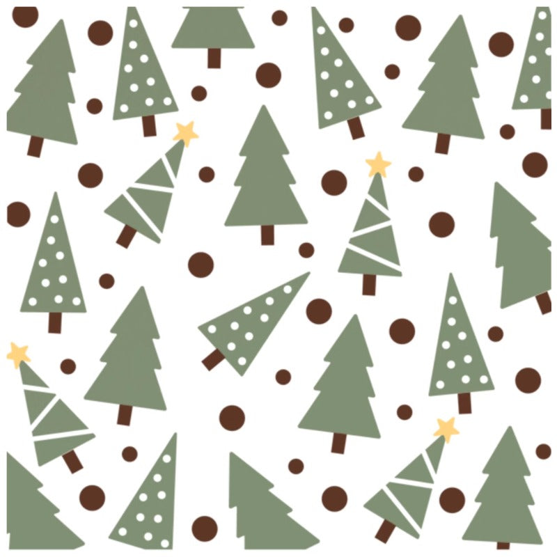 Christmas Tree Background DIY Painting Hollow Stencil