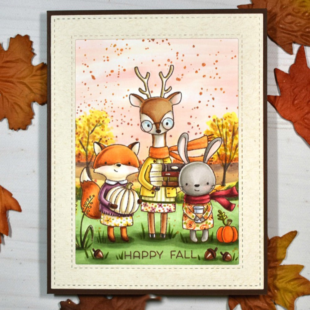 Fawn Squirrel Dies & Stamps Set